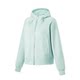 Li Ning 2024 new product Li Ning fitness series women's loose casual trendy cardigan hooded sweatshirt AWDU148