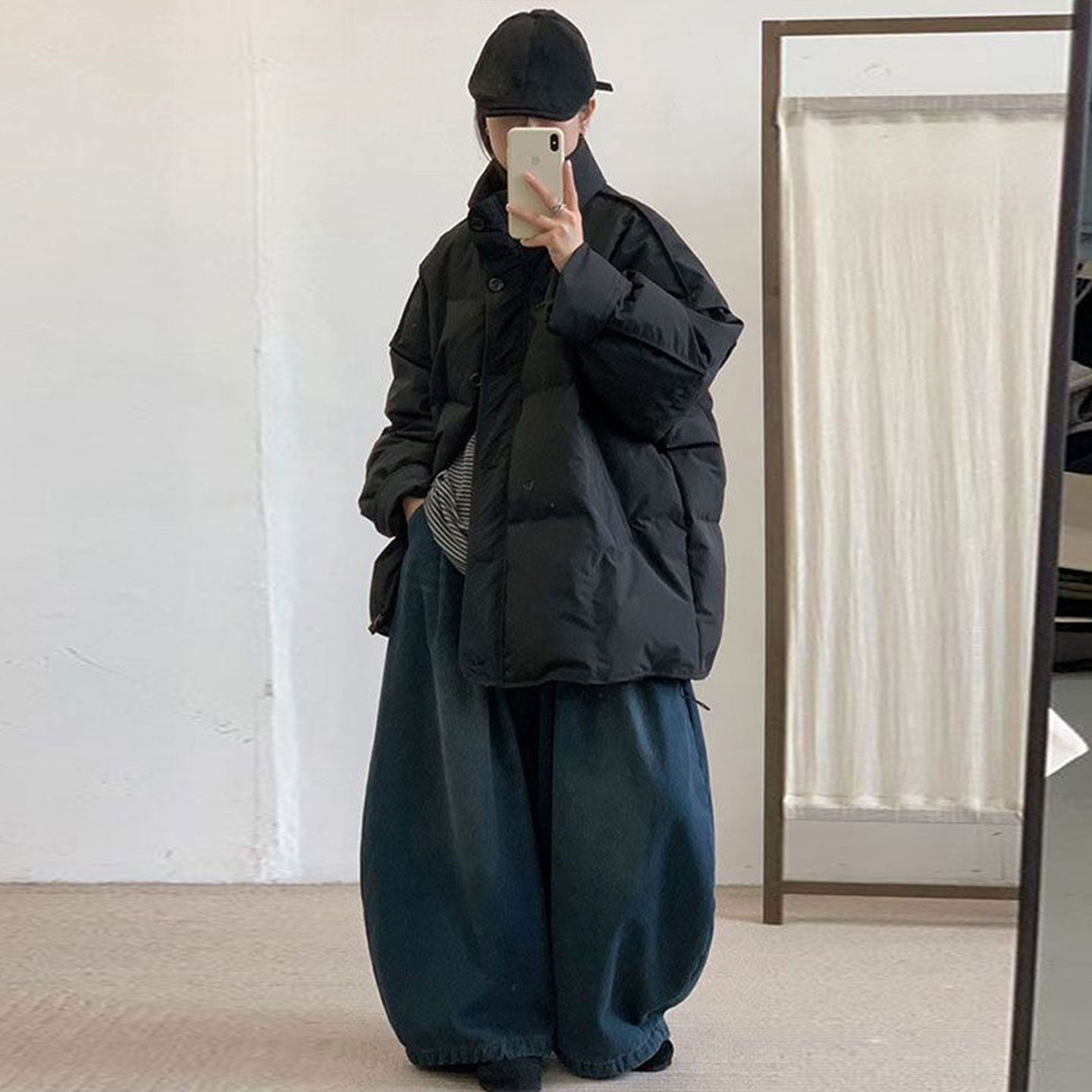 大码女装胖mm美式慵懒风加厚棉服女冬季百搭宽松休闲保暖棉衣外套,淘宝优惠券,粉丝福利购,淘宝优惠卷