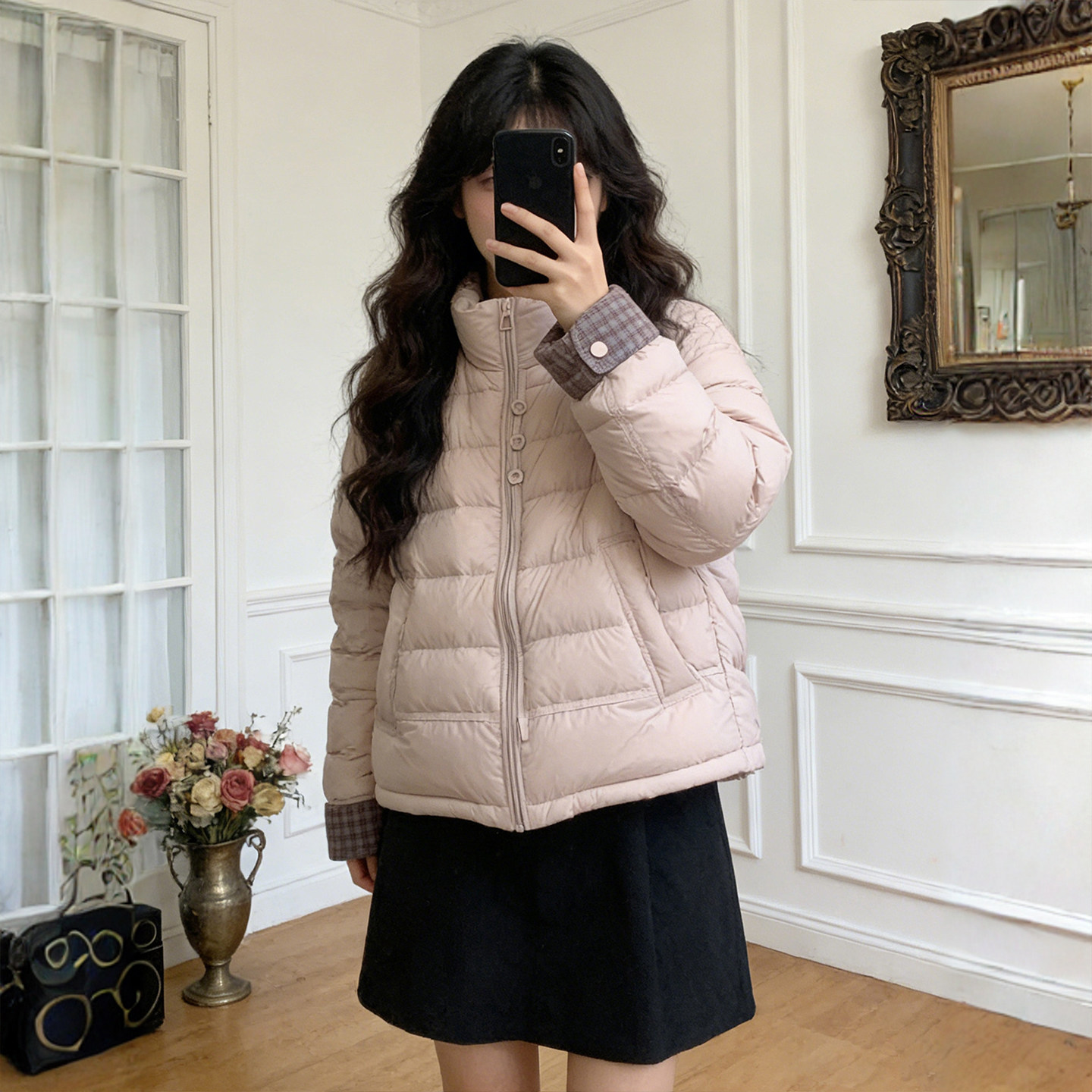 大码胖mm巨好看冬装加厚排骨棉服女胖mm韩系气质立领保暖棉衣外套,淘宝优惠券,粉丝福利购,淘宝优惠卷