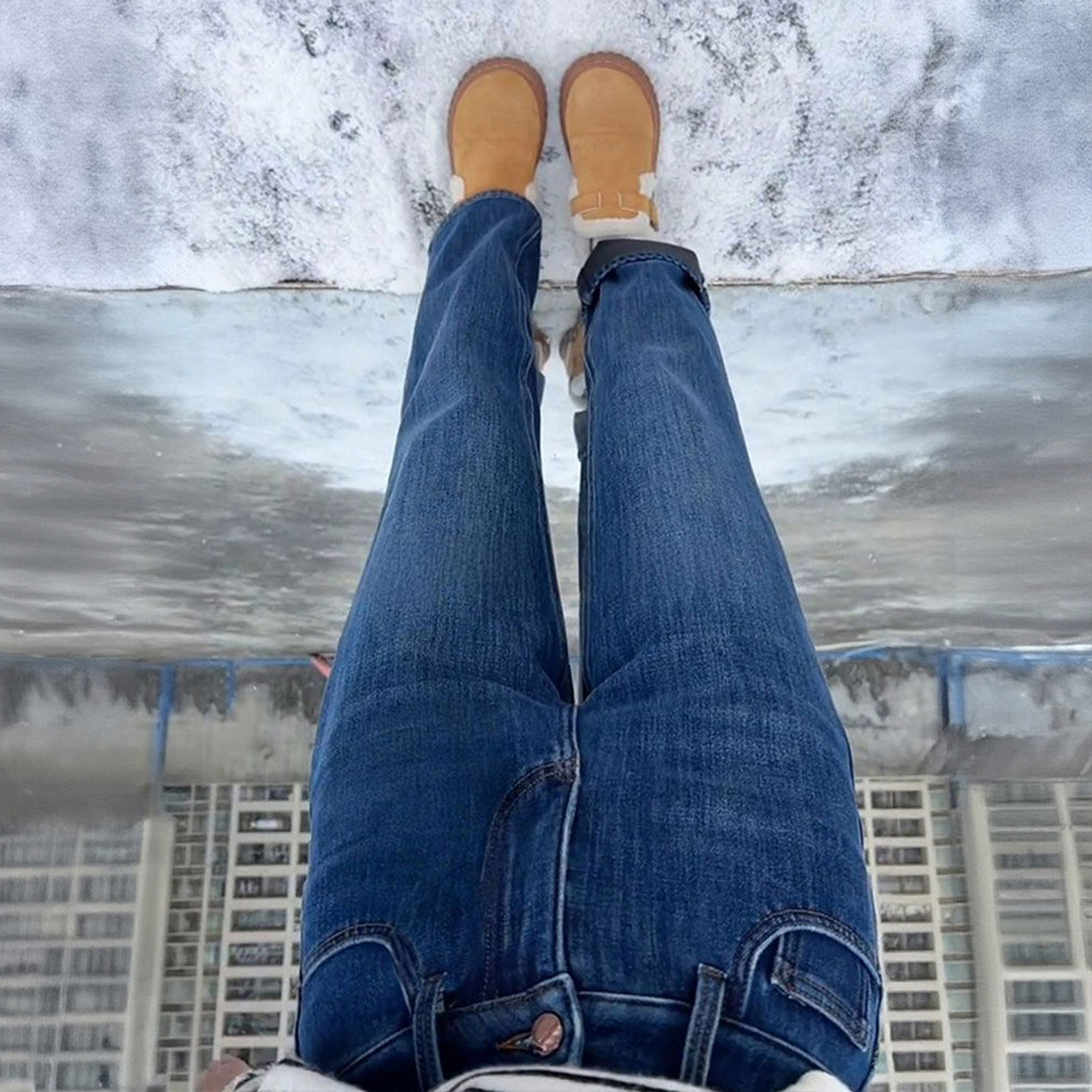 特大码胖mm韩版ins蓝色加绒牛仔裤女秋冬学生裤子显瘦加厚直筒裤,淘宝优惠券,粉丝福利购,淘宝优惠卷