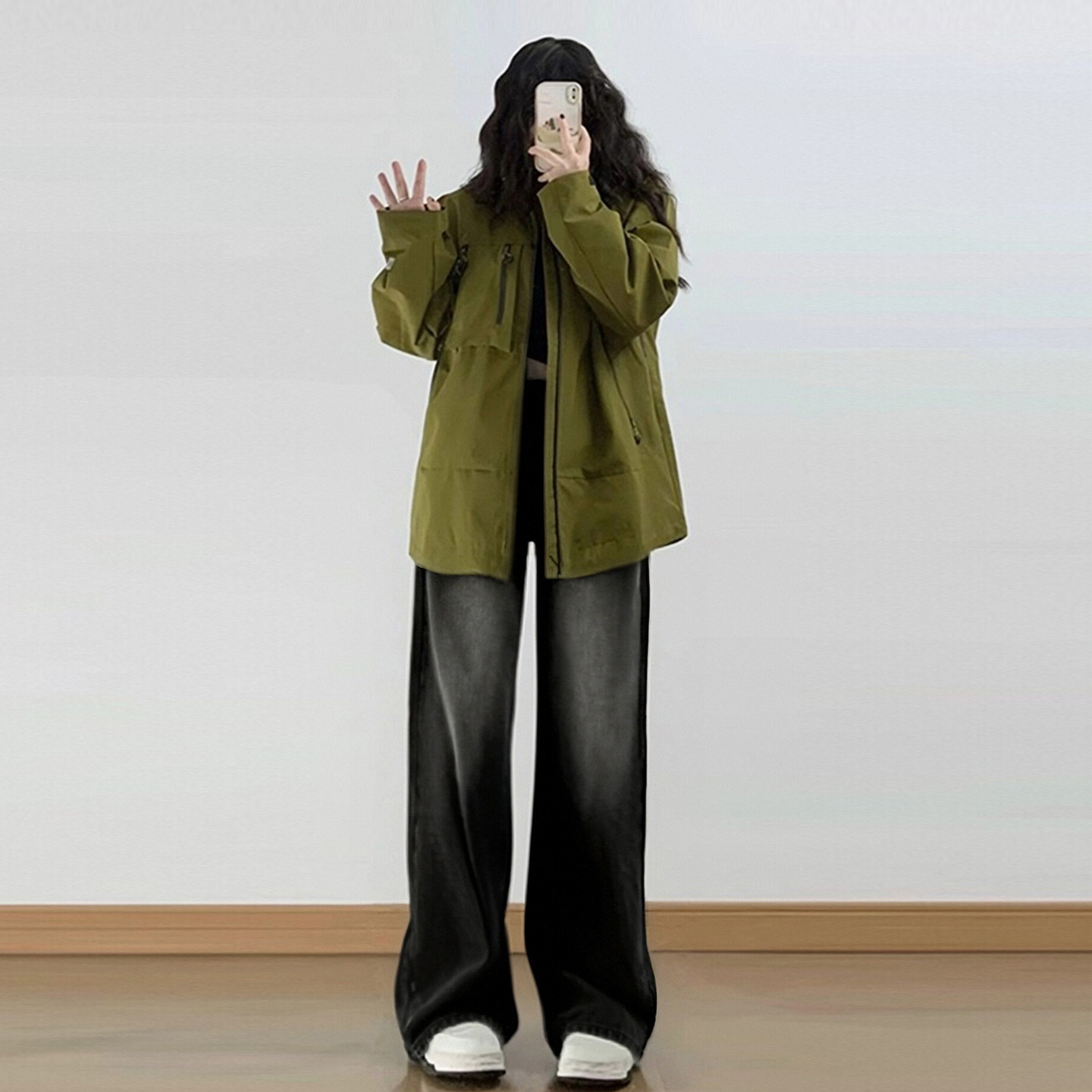 300斤特大码女装复古高腰加绒牛仔裤女胖mm宽松显瘦加厚阔腿裤子,淘宝优惠券,粉丝福利购,淘宝优惠卷