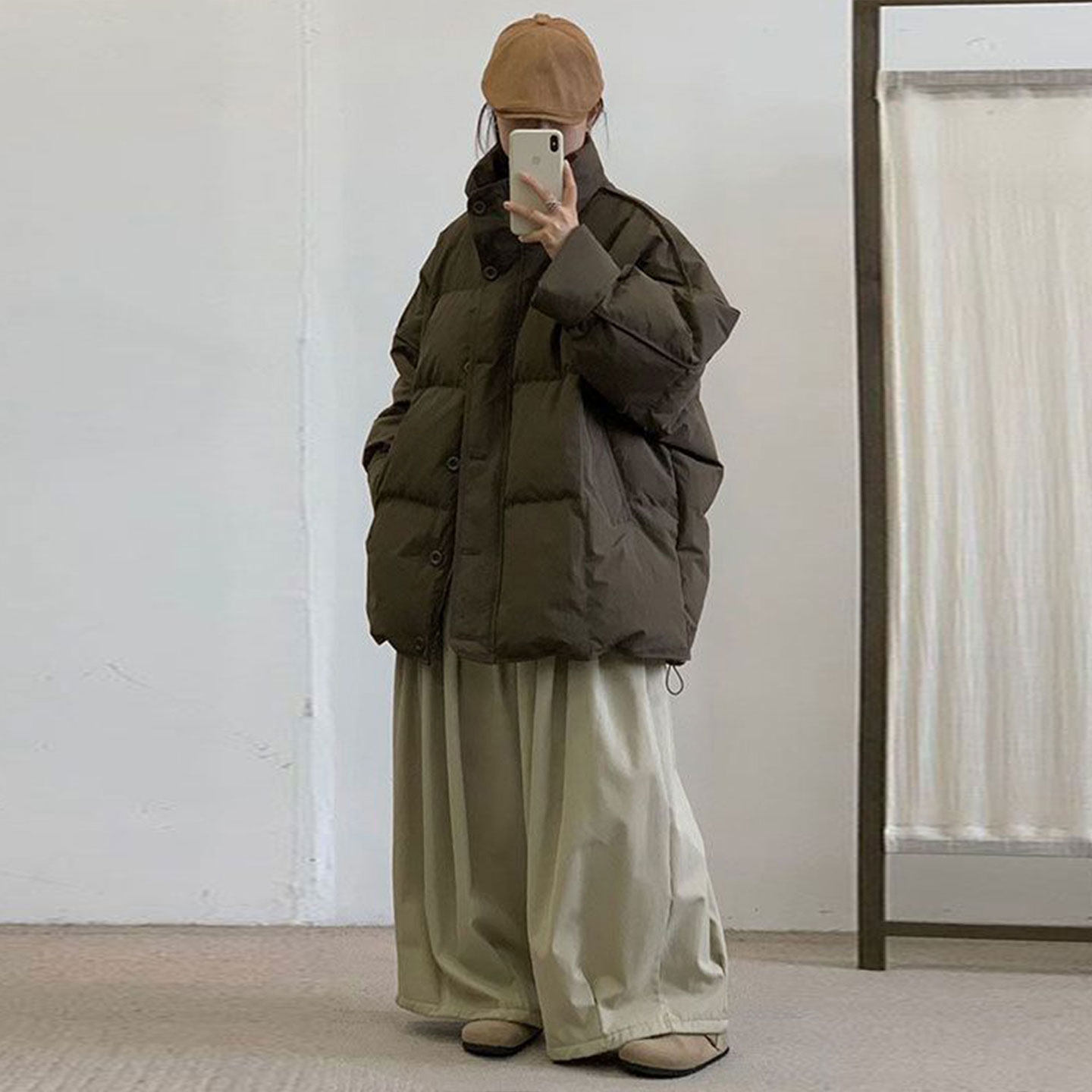 大码女装胖mm美式慵懒风加厚棉服女冬季百搭宽松休闲保暖棉衣外套,淘宝优惠券,粉丝福利购,淘宝优惠卷