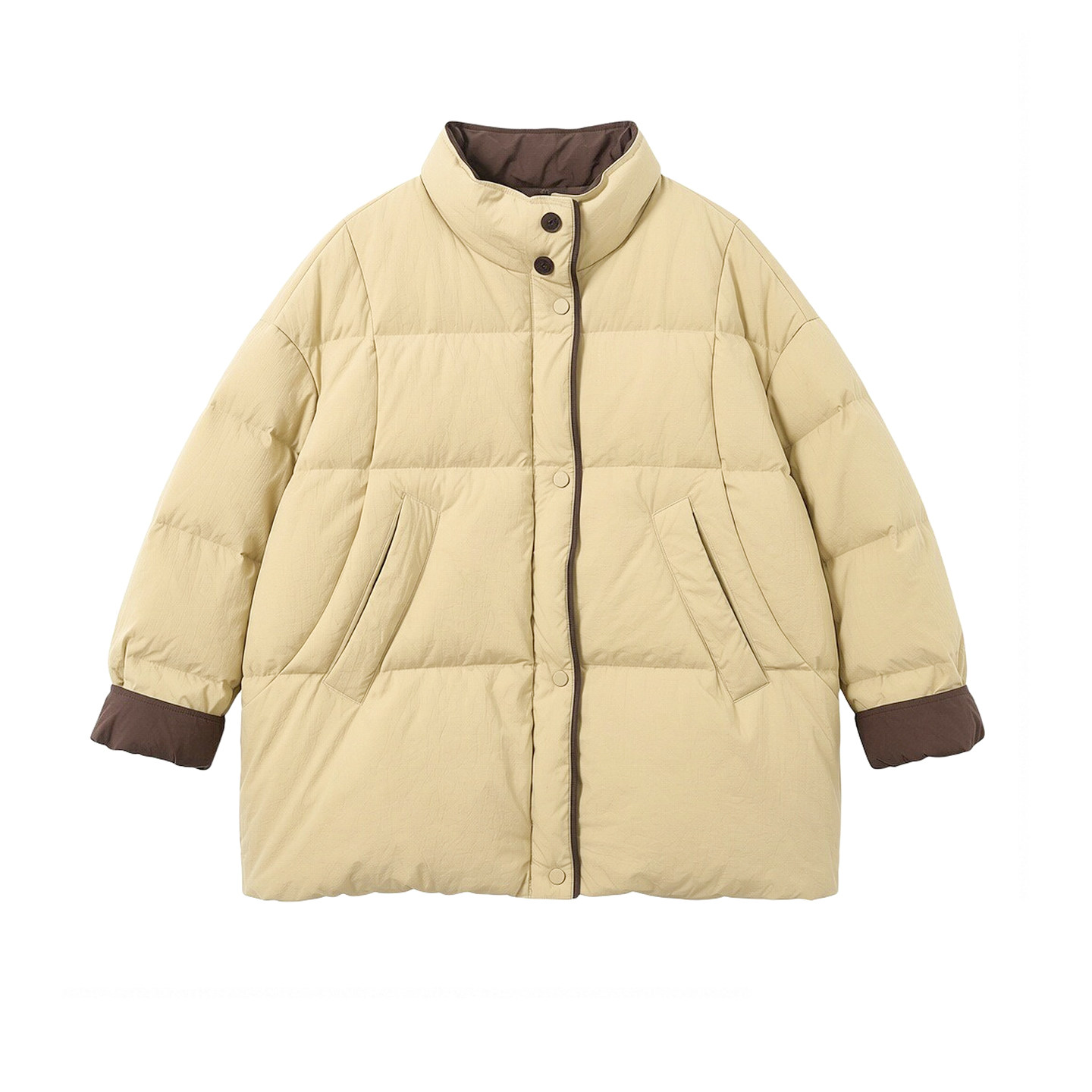 大码女装胖mm立领面包服外套女2025冬季小个子韩版宽松保暖厚棉服,淘宝优惠券,粉丝福利购,淘宝优惠卷