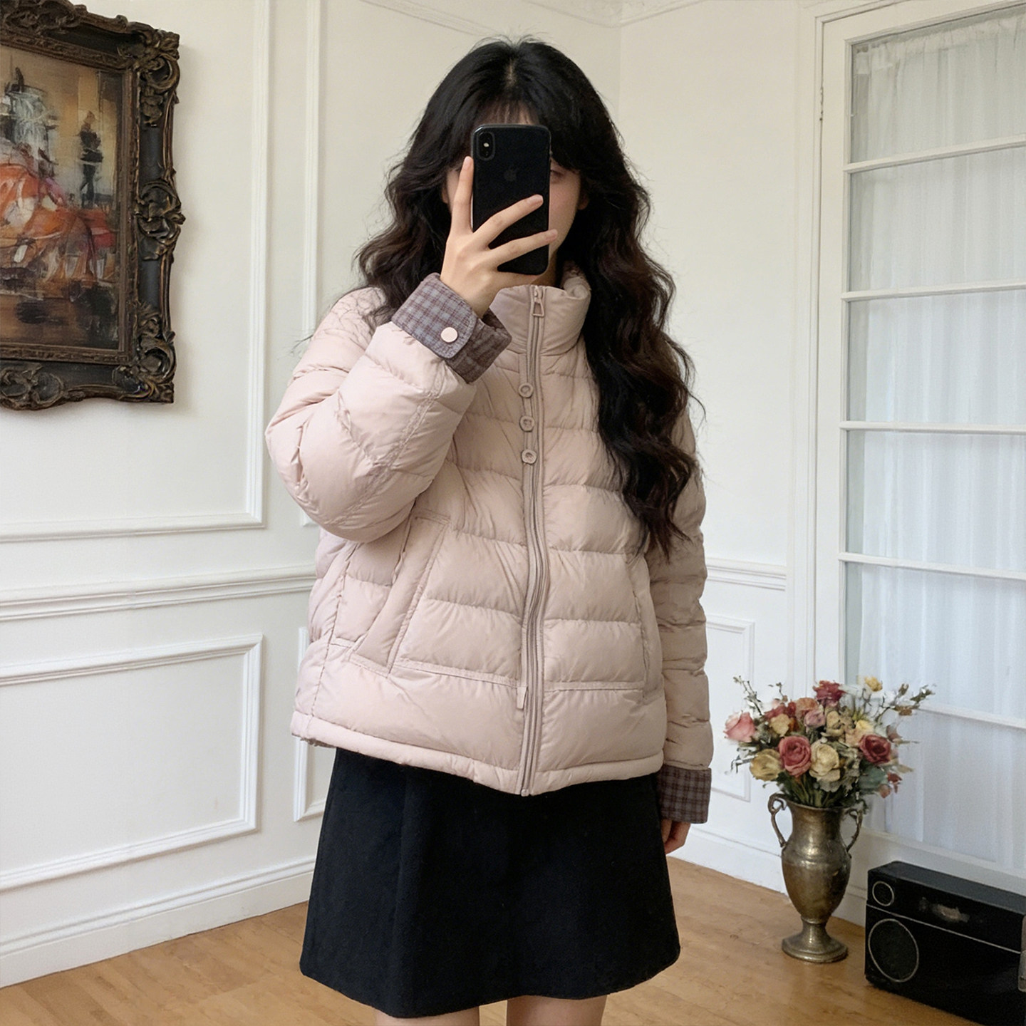 大码胖mm巨好看冬装加厚排骨棉服女胖mm韩系气质立领保暖棉衣外套,淘宝优惠券,粉丝福利购,淘宝优惠卷