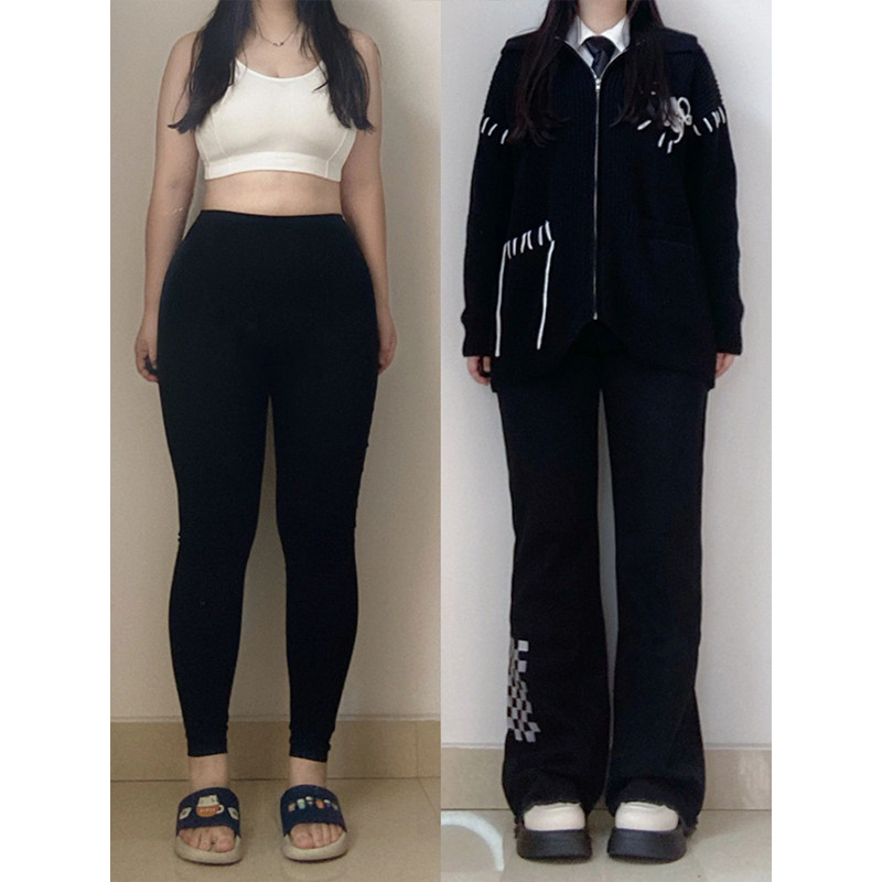 300斤特大码女装胖MM显瘦遮胯牛仔裤女松紧腰美式复古高腰微喇裤,淘宝优惠券,粉丝福利购,淘宝优惠卷