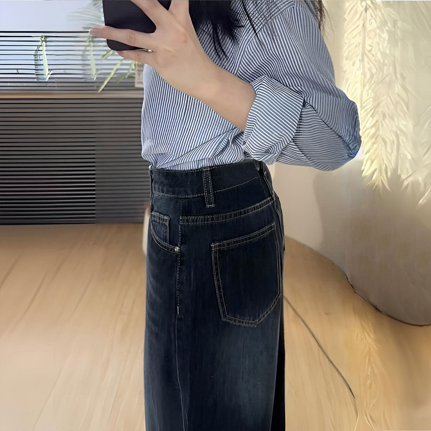 特大码女装版型好的阔腿牛仔裤女2026新款胖mm裤子显瘦设计直筒裤,淘宝优惠券,粉丝福利购,淘宝优惠卷