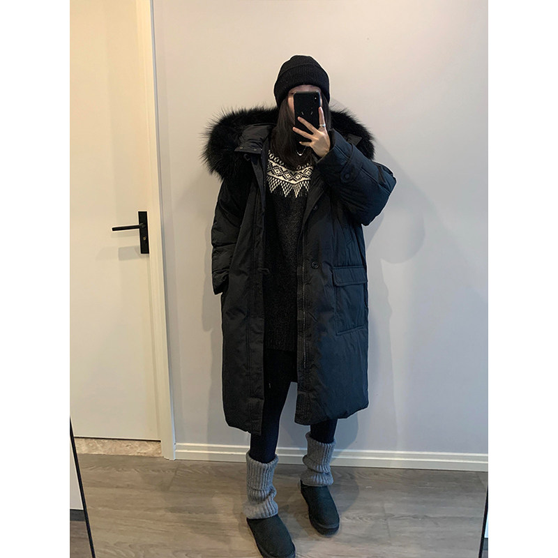 胖mm大码女装黑色长款工装风棉服女冬季加厚宽松大毛领面包服外套,淘宝优惠券,粉丝福利购,淘宝优惠卷