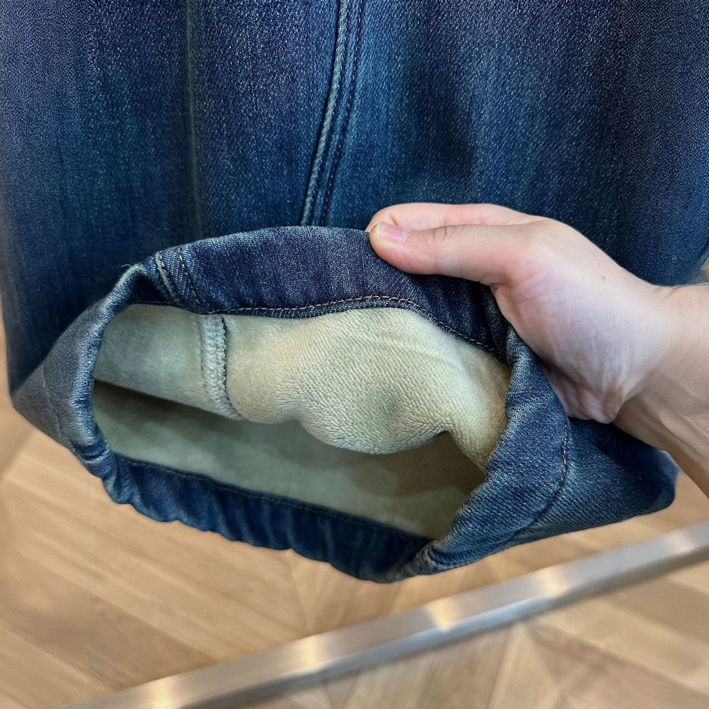 300斤大码女装韩版复古弯刀牛仔裤女2025冬季胖mm显瘦阔腿长裤子,淘宝优惠券,粉丝福利购,淘宝优惠卷