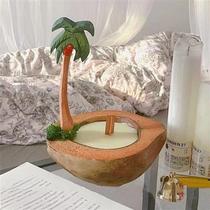 Good to enjoy the small crowdcreative coconut shell hand for scented lavender essential oil candle indoor birthday gift gift box hem