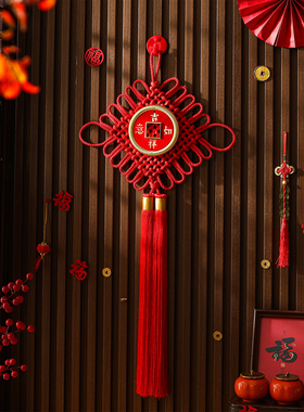 2026新款中国结挂饰客厅背景房门福字小挂件玄关镇宅新年装饰用品