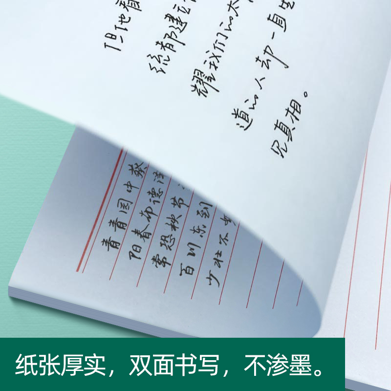 信纸稿纸入团申请书入党申请书学生用信笺信签本大学生横格文稿横线报告材料原书写信申论专用双线单线草稿本 - 图2