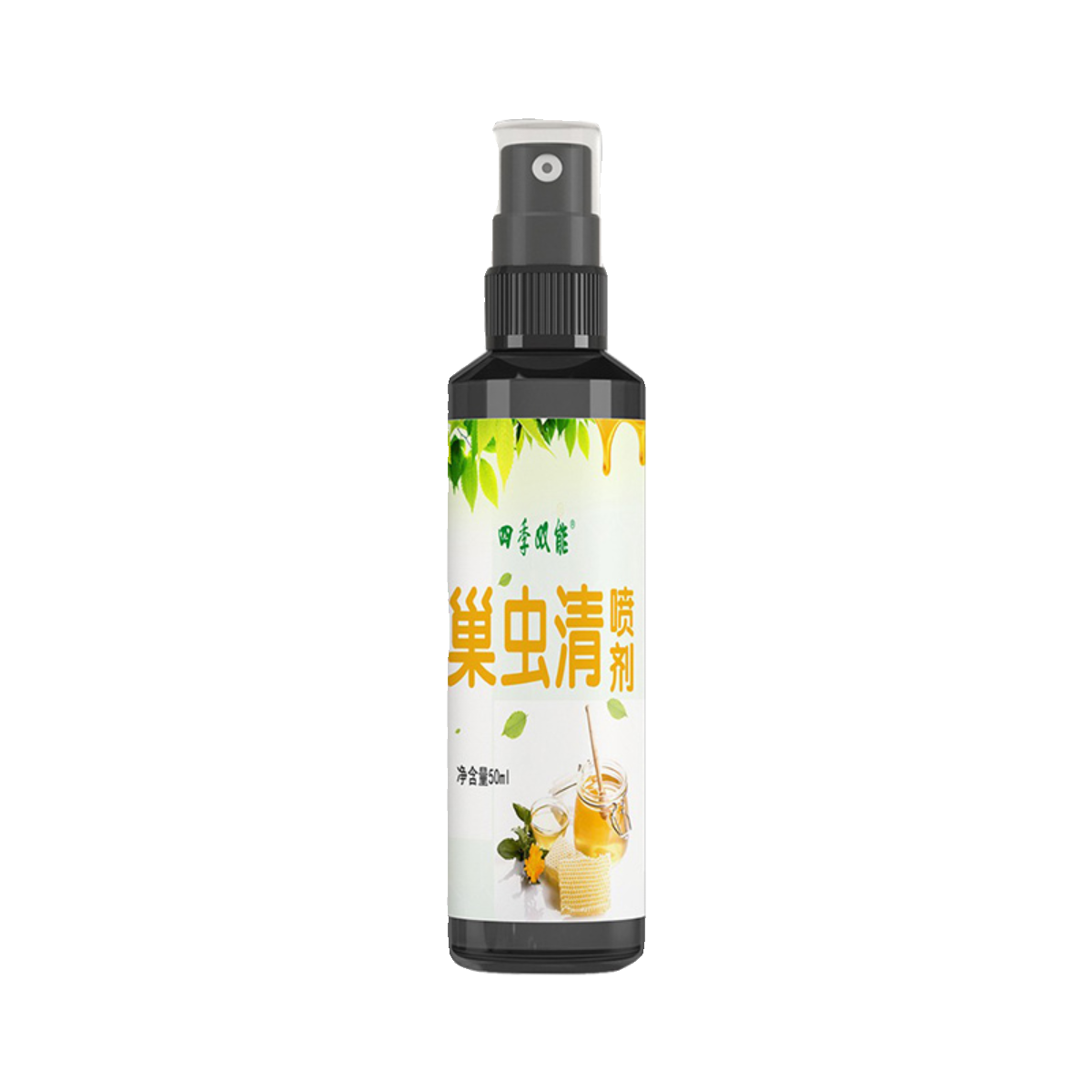 【不伤蜂】巢虫清喷剂一喷净木片中蜂专用膏蜜蜂棉虫药灭杀白头蛹 - 图0