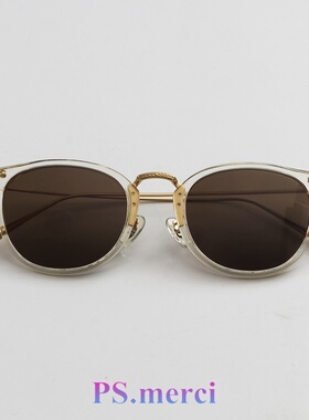 Ps.merci独立设计感墨镜女男款偏光高级感太阳眼镜钛可配度数近视