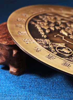 大门室内挂件山海方形民族风