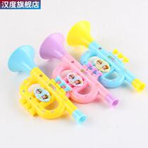 Small trumpeter toy blow whistle Childrens kindergarten whistle baby baby can blow a safe harmonica blow