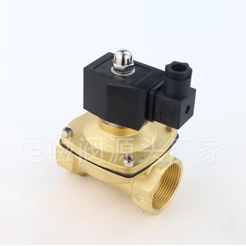 室外防水电磁阀水阀开关阀220VDC24V气阀排水防雾DC12V4分6分1寸 - 图3