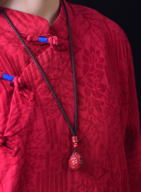 2026马年朱砂龙龟吊坠男女士高含量紫金砂钥匙扣挂件项链饰品礼物