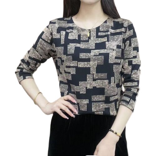 特价版淘宝断码品牌女装新品胖mm显瘦遮肚大码T恤特卖亏本清仓限 - 图3