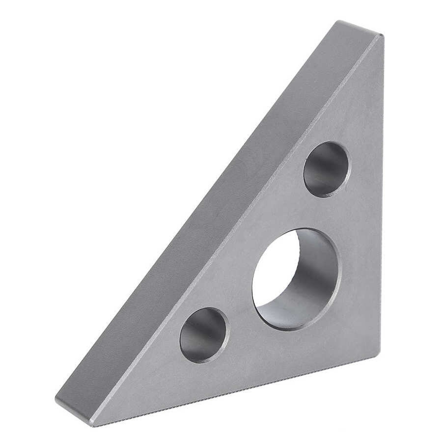 Right Angle Ruler Triangle Ruler Aluminum Alloy 45/90 Degree - 图2