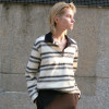 PHISM26 spring and summer new striped long-sleeved T-shirt for women