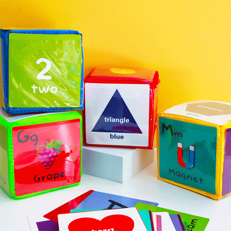 可插卡骰子识字教学教具儿童课堂数学英语扔色子游戏大号玩具数字,淘宝优惠券,粉丝福利购,淘宝优惠卷