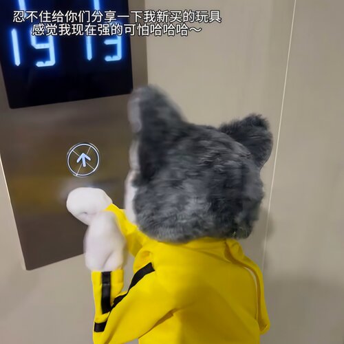 拳击哈士奇玩具狗毛绒动物对打手套玩偶解压手偶公仔女搞笑狗狗 - 图2