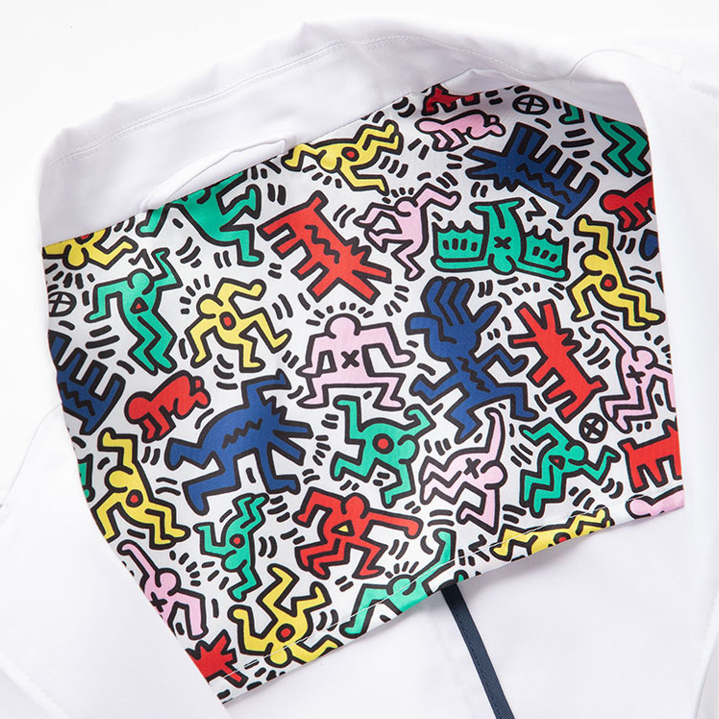 Classico/克莱希SCC凯斯哈林联名白大褂男女款医护制服工作服S24,淘宝优惠券,粉丝福利购,淘宝优惠卷