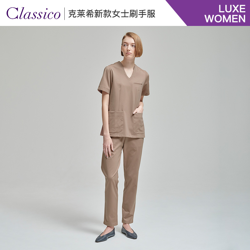 Classico克莱希|日本LUXE女士刷手服美容口腔医生工作服752/753 - 图1