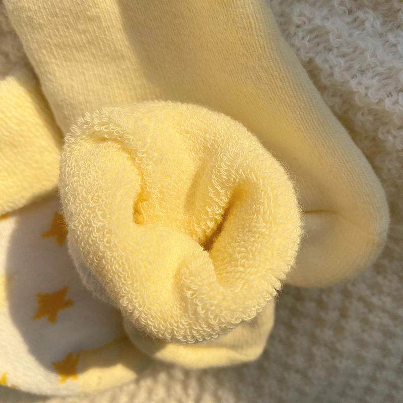 婴儿袜子秋冬款0到3个月卡通宽松口胖宝宝袜子棉袜a类新生婴儿袜,淘宝优惠券,粉丝福利购,淘宝优惠卷