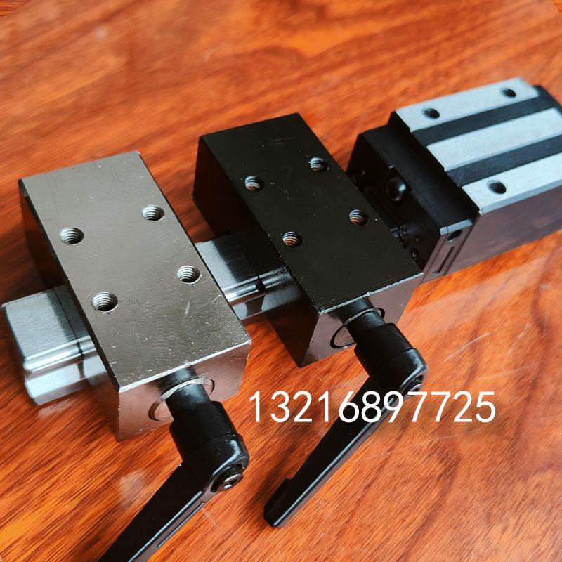 速发1货直线导轨钳制器滑块夹固定环锁紧锁限位器FF现501A/20/25/ - 图1