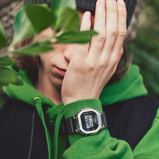 Casio watch small square sports shockproof