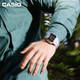 Casio watch heart rate small square watch