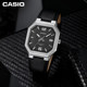 Casio watch men's MTP-B195 commuting casual simple fashion business metal square watch