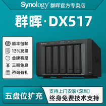 Synology Group Hui Expansion Box DX517 Group Hui Hard Disk Augmented Equipment Original 5-disc Array DX513 Upgrade