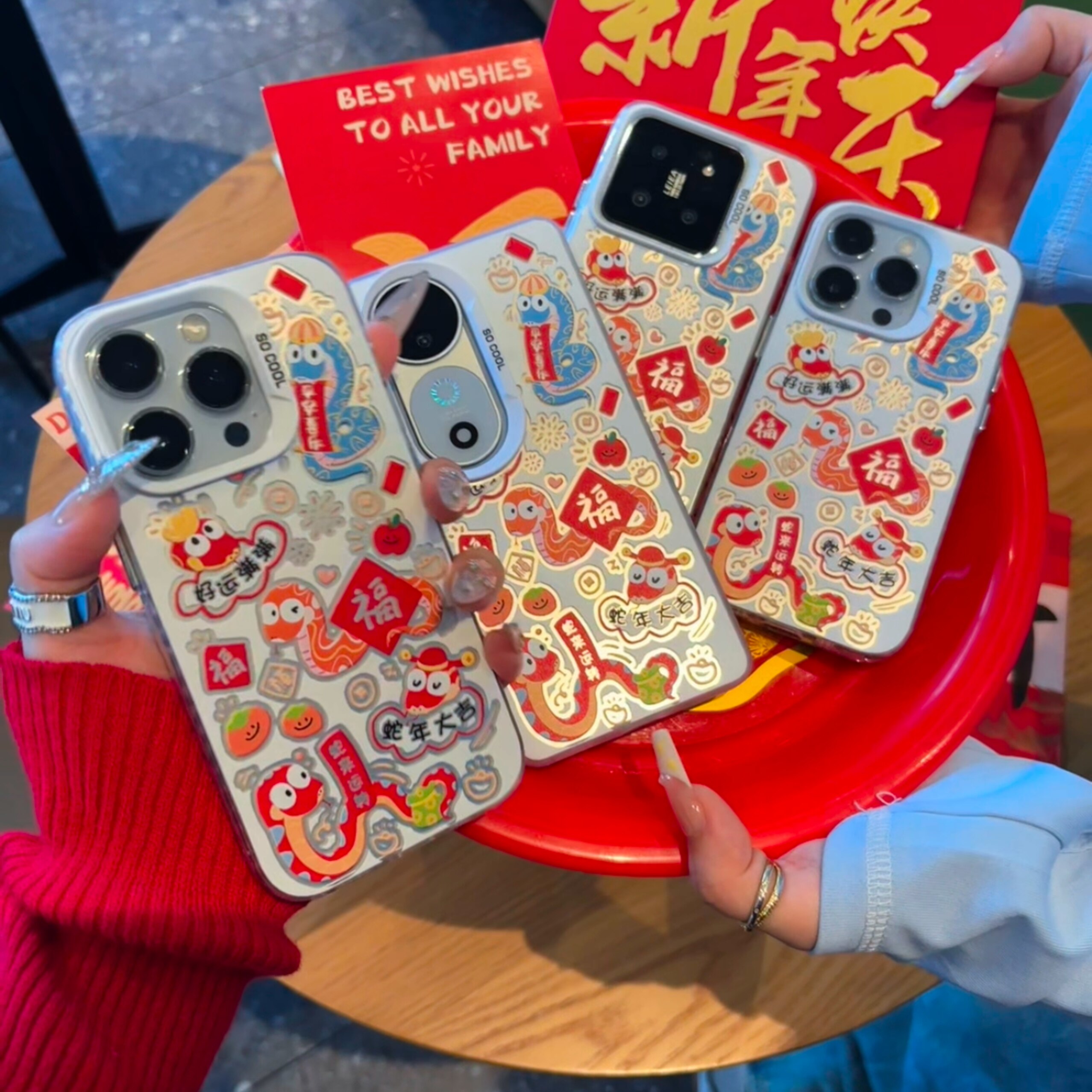 适用苹果16promax手机壳蛇年iphone16新年13本命年15promax硅胶14女2025华为mate70荣耀vivox200红米K80OPPO