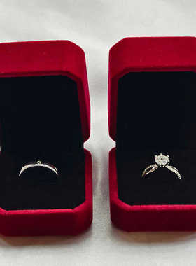 一克拉六爪扭臂婚礼仪式道具奢华