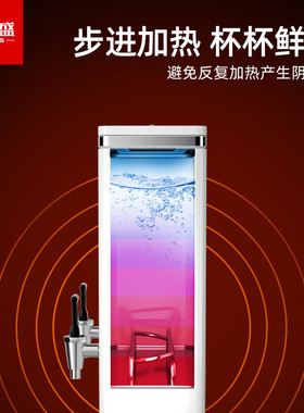 喜莱盛（Xenesen）壁挂式开水机商用步进式开水器挂墙台式电加热