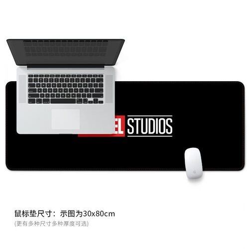 漫威DC钢铁侠鼠标垫锁边男超大蜘蛛蝙蝠侠复联雷神毒液惊奇队长垫 - 图1