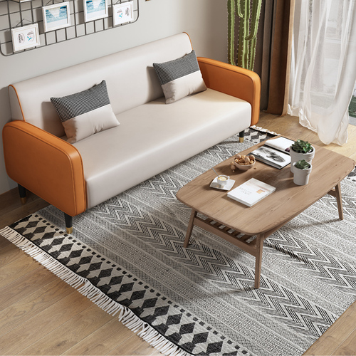 布艺沙发客厅2023新款小户型客厅双人三人科技布出租屋公寓小沙发