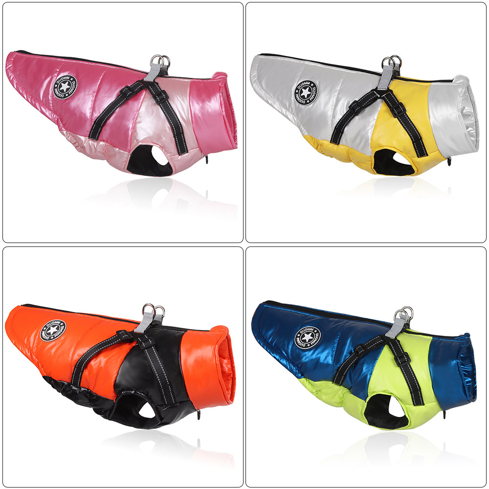 狗狗新款秋冬棉衣加厚防雨中小型法斗柯基狗衣服反光保暖宠物服装,淘宝优惠券,粉丝福利购,淘宝优惠卷