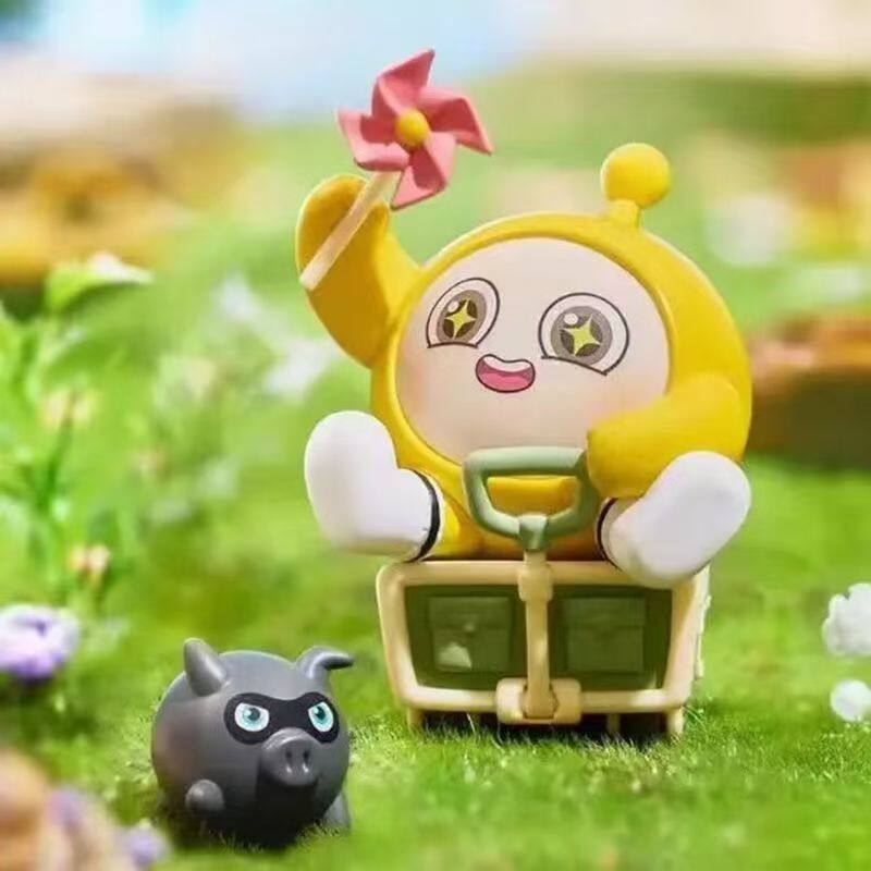 蛋仔派对手办蛋仔派对一起野餐系列盲盒手办玩具创意公仔桌面摆件女孩礼物潮玩