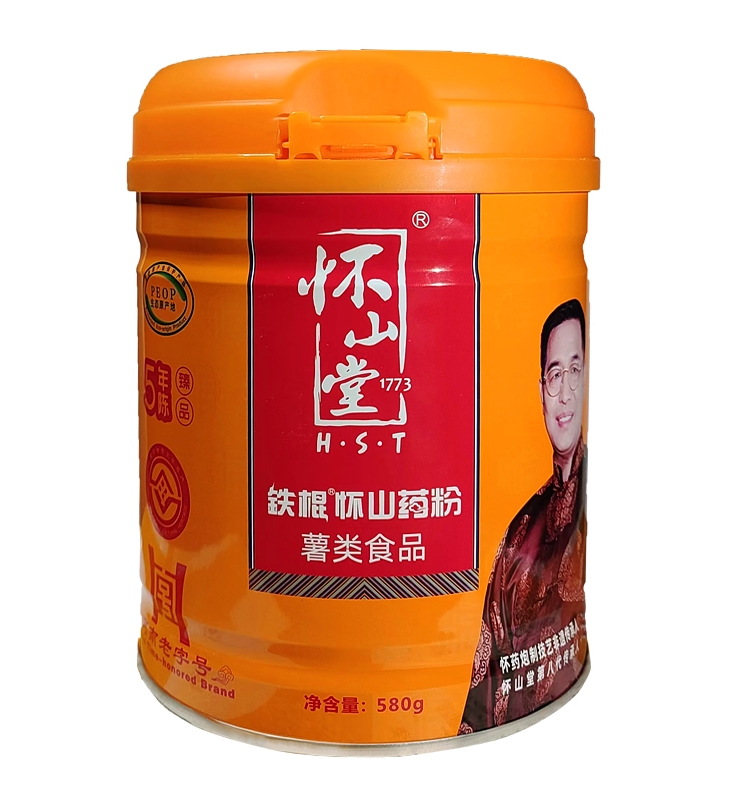 怀山堂铁棍山药粉5年陈580g熟粉焦作怀淮山药营养代餐粉河南特产-图3