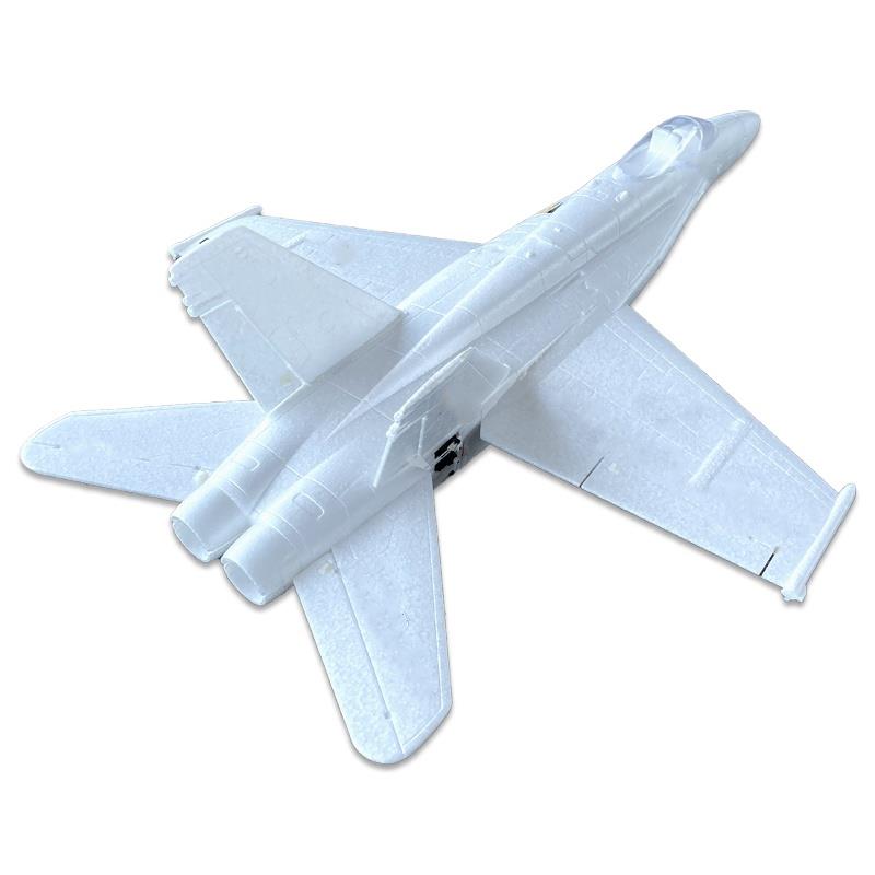 航模固定翼F18超级大黄蜂70mm涵道EPO喷气式成人拼装遥控战斗飞机 - 图3