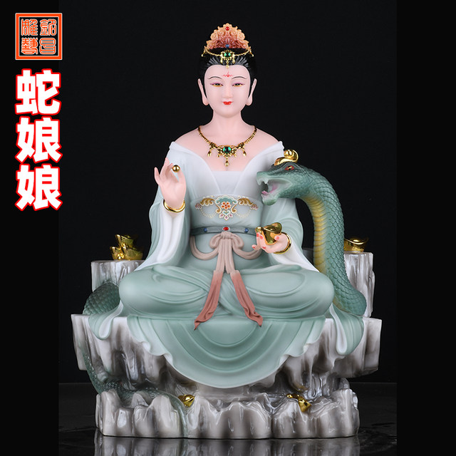 Changmang Tianlong Spiritual Snake Empress Statue Huhu Tianba