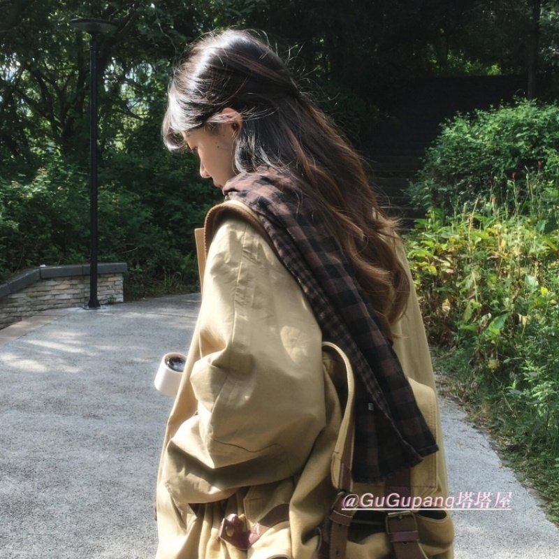 韩系复古双面格子长款围巾秋冬气质文艺氛围感保暖围脖护颈披肩女,淘宝优惠券,粉丝福利购,淘宝优惠卷