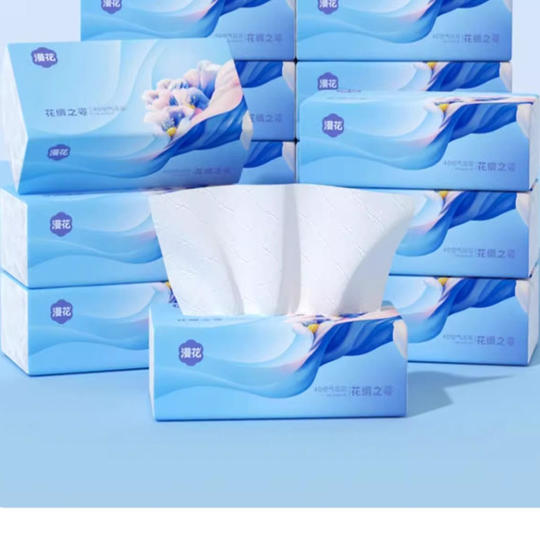 漫花36大包家用加厚抽纸实惠整箱餐巾卫生纸餐巾纸纸面巾厕纸巾盒