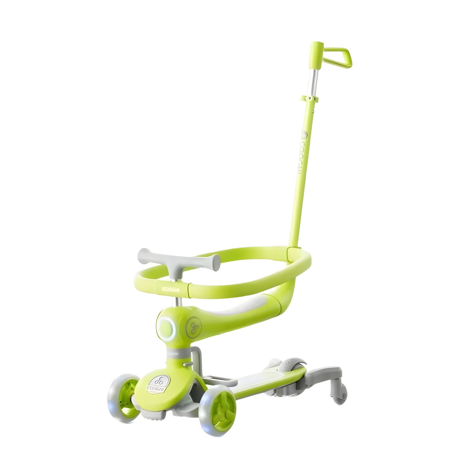 Cool Qi Xiao Q scooter 1-3-6 years old baby stroller baby toddler skateboard eight-in-one children's scooter