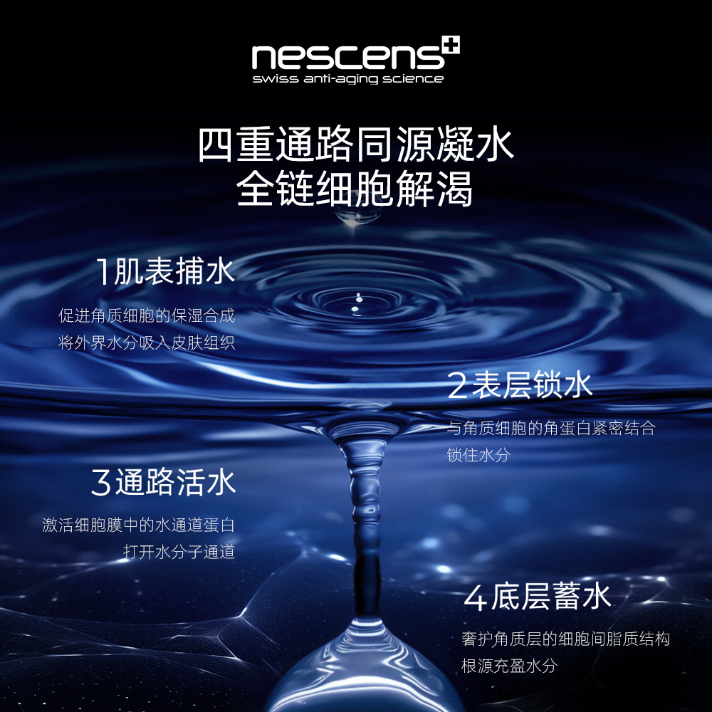 nescens妮尚希瑞士生物守恒血清精华液修护愈龄提拉官方正品5ml - 图2