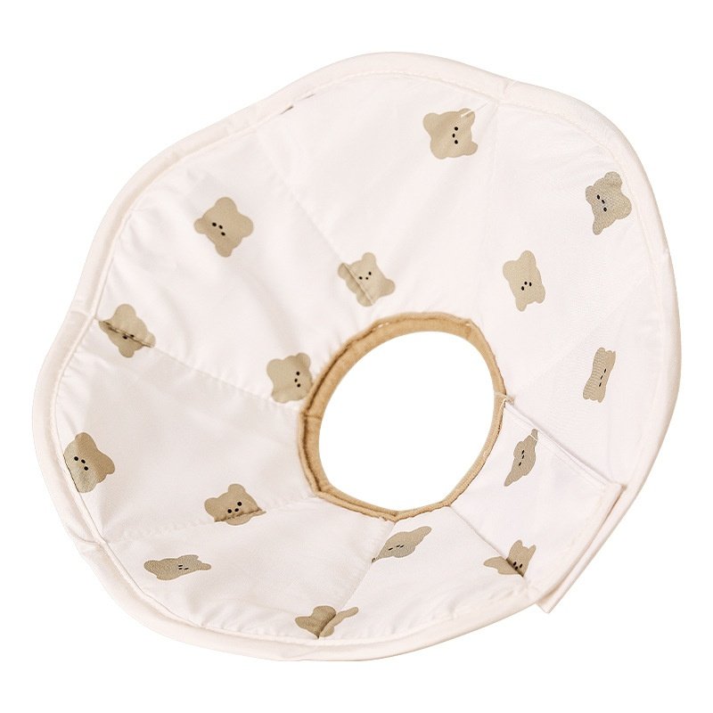 宠物项圈猫咪伊丽莎白项圈卡通小熊印花狗项圈绝育防舔头套用品,淘宝优惠券,粉丝福利购,淘宝优惠卷