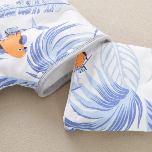 Детский спальный мешок для младенца, детское универсальное одеяло на четыре сезона, увеличенная толщина, поддерживает постоянную температуру